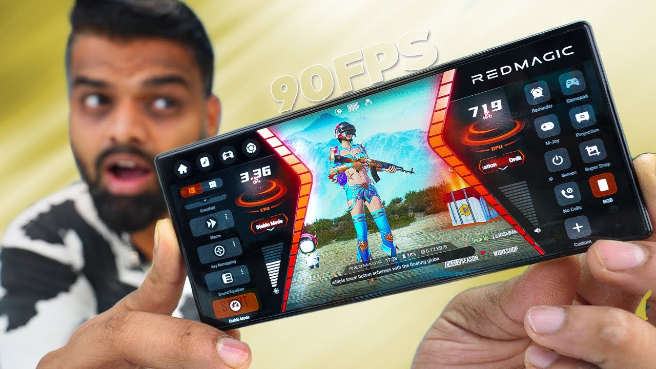 I Bought The Best & Powerful GAMING Phone! 90 FPS 🔥 "SD 8Gen 2"