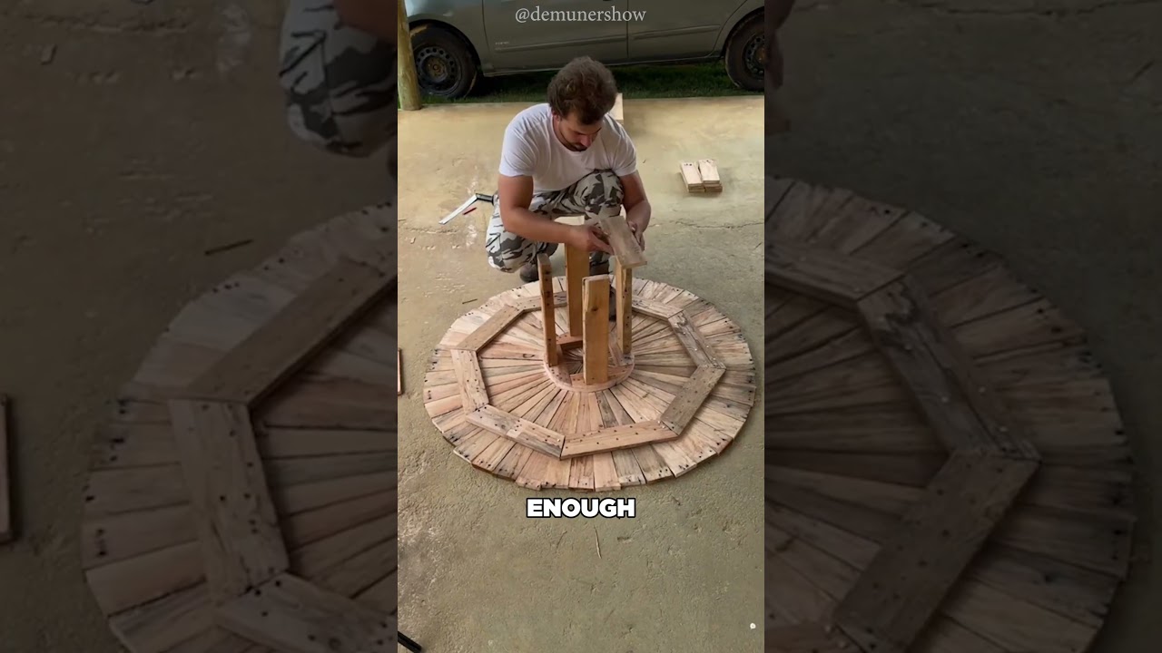 Never Toss Out Old Pallets