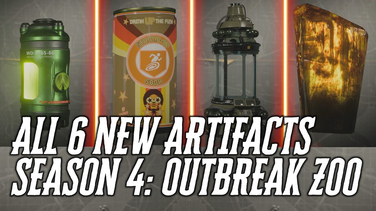 OUTBREAK ALL NEW ARTIFACTS - ZOO OUTBREAK NEW INTEL / New Artifacts On ZOO Cold War Zombies Intel
