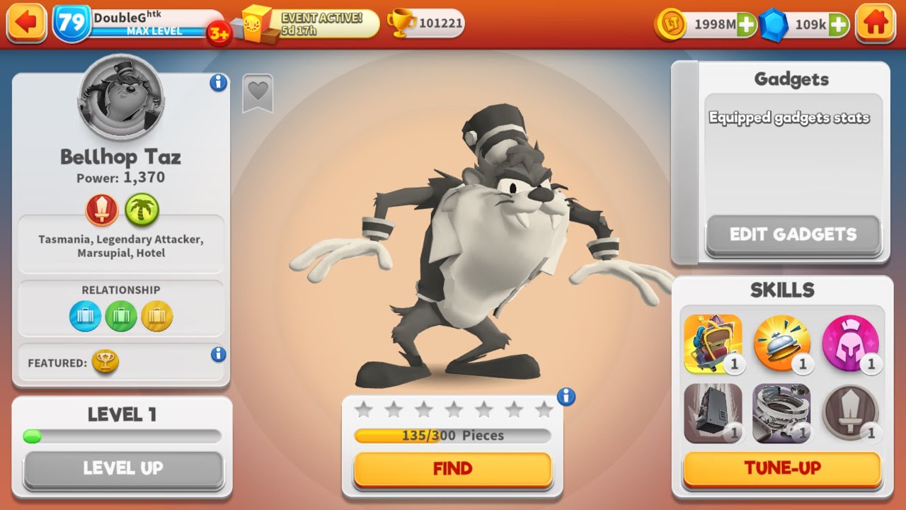 Bellhop Taz: Event Review, Day 1 & Experience Bellhop Taz and the Hotel team! | Looney Tunes WoM