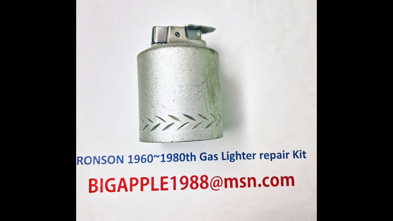 RONSON 1960~1980th Gas Lighter repair Kit****1(Not the origional RONSON components)