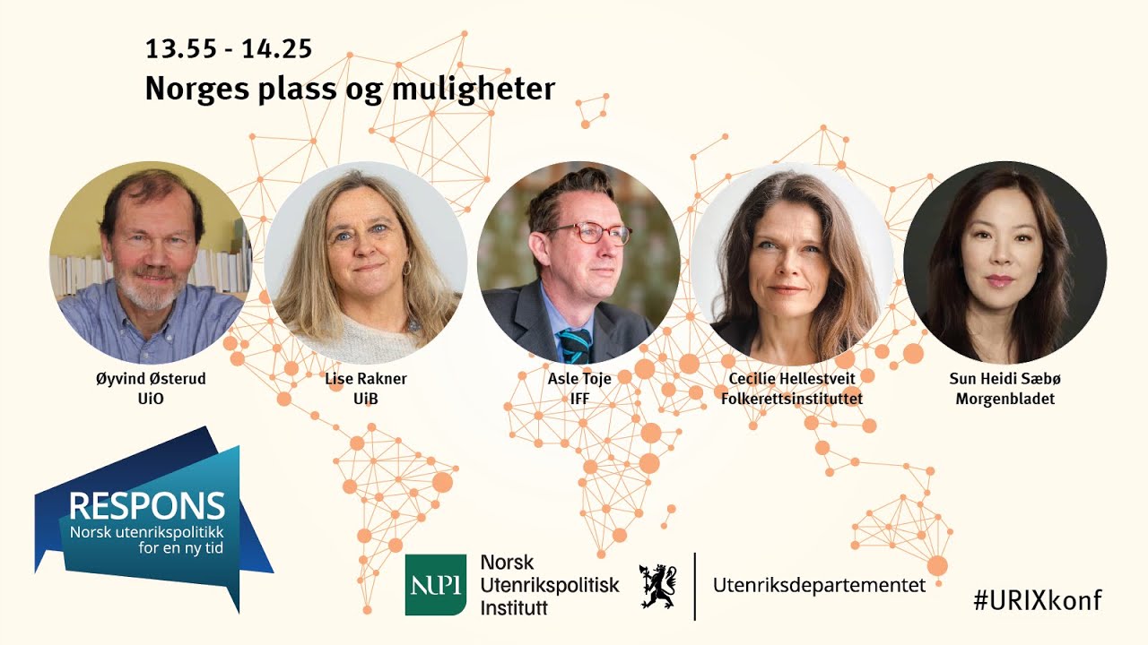 Del 5:  Norges plass og muligheter (Norsk Utenrikspolitisk Konferanse 2023)