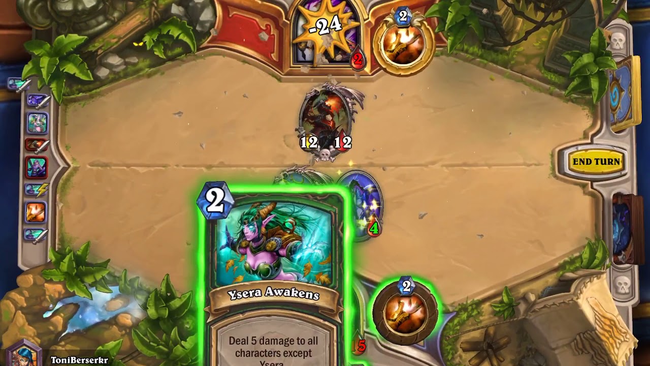 YSERA OTK - Dragon Priest (Hearthstone)