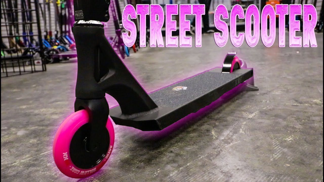BUILDING MY FIRST STREET CUSTOM SCOOTER!