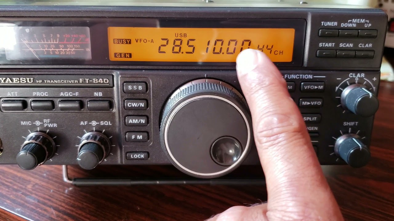 Memorizado  frequências ft 840