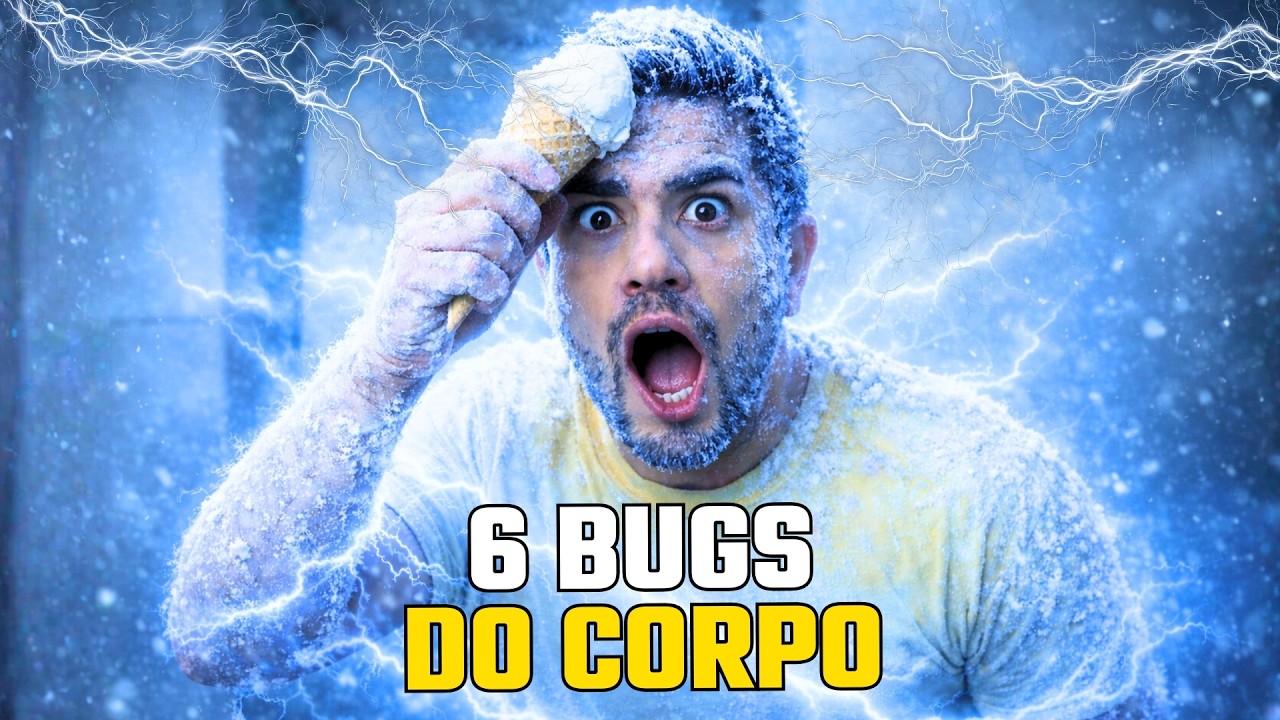 Quais São as 6 REAÇÕES MAIS ESTRANHAS do CORPO HUMANO que Você Não Sabe?
