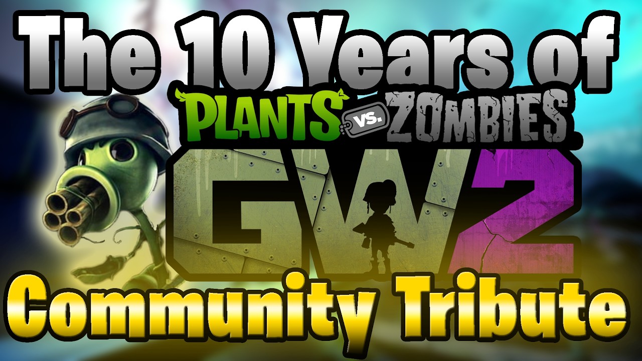 The GW2 10 Year Community Tribute! | #gw2decaversary #10yearsofchaos | Plants vs. Zombies