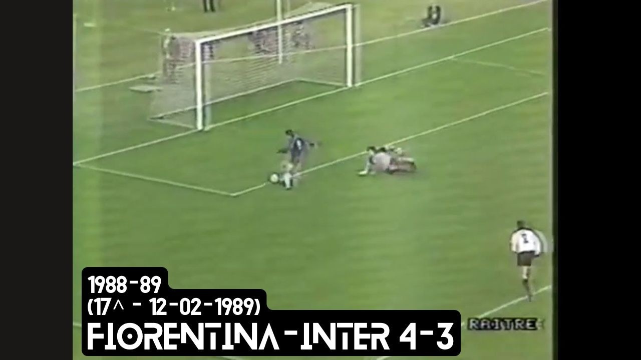 1988-89 (17^ - 12-02-1989) Fiorentina-INTER 4-3 - Rai3 [Gara Integrale]