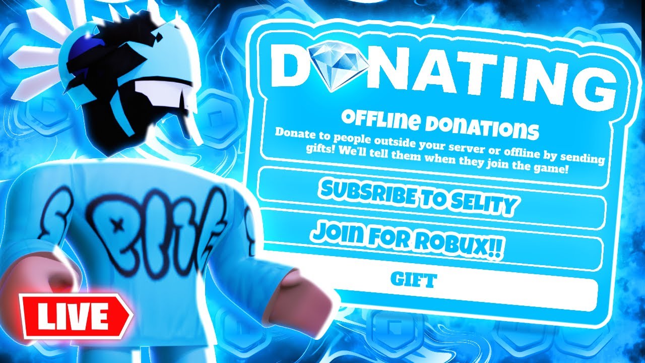 [🔴LIVE ] PLS DONATE | DONATING ROBUX TO VIEWERS | TTS ON!!