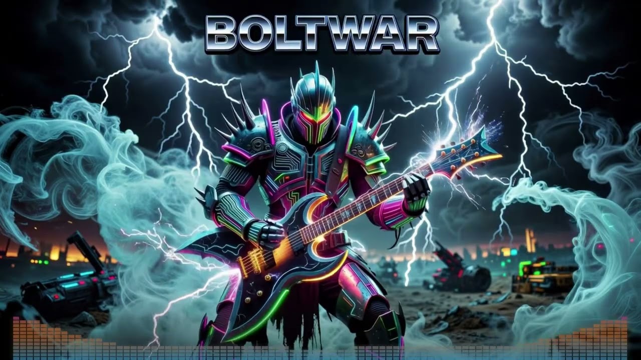 BOLTWAR | Synthwave x Heavy Metal Mix | Retro 80s Cyber Paladin