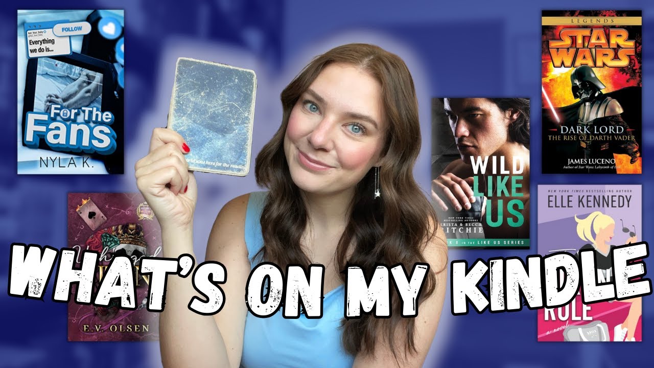 Kindle TBR 📚 // what's on my kindle right now?