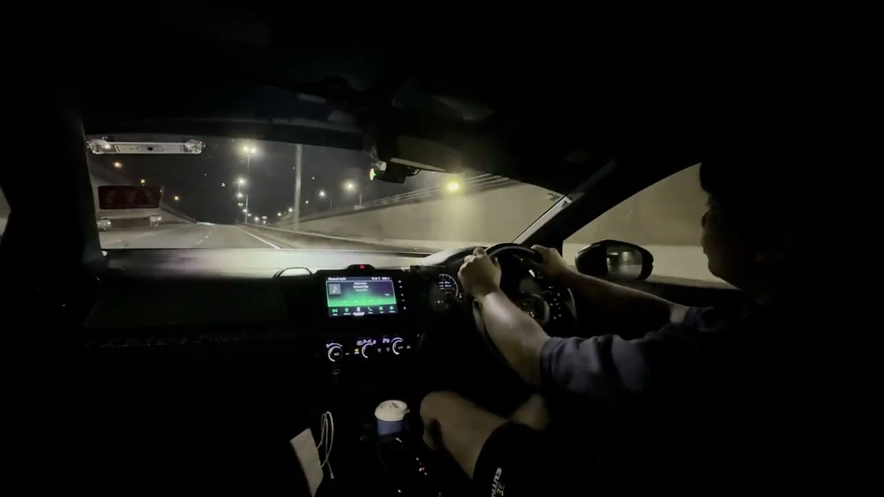 POV: CHILL AND RELAX NIGHT DRIVE BACK HOME FROM MALL 🌙🚗