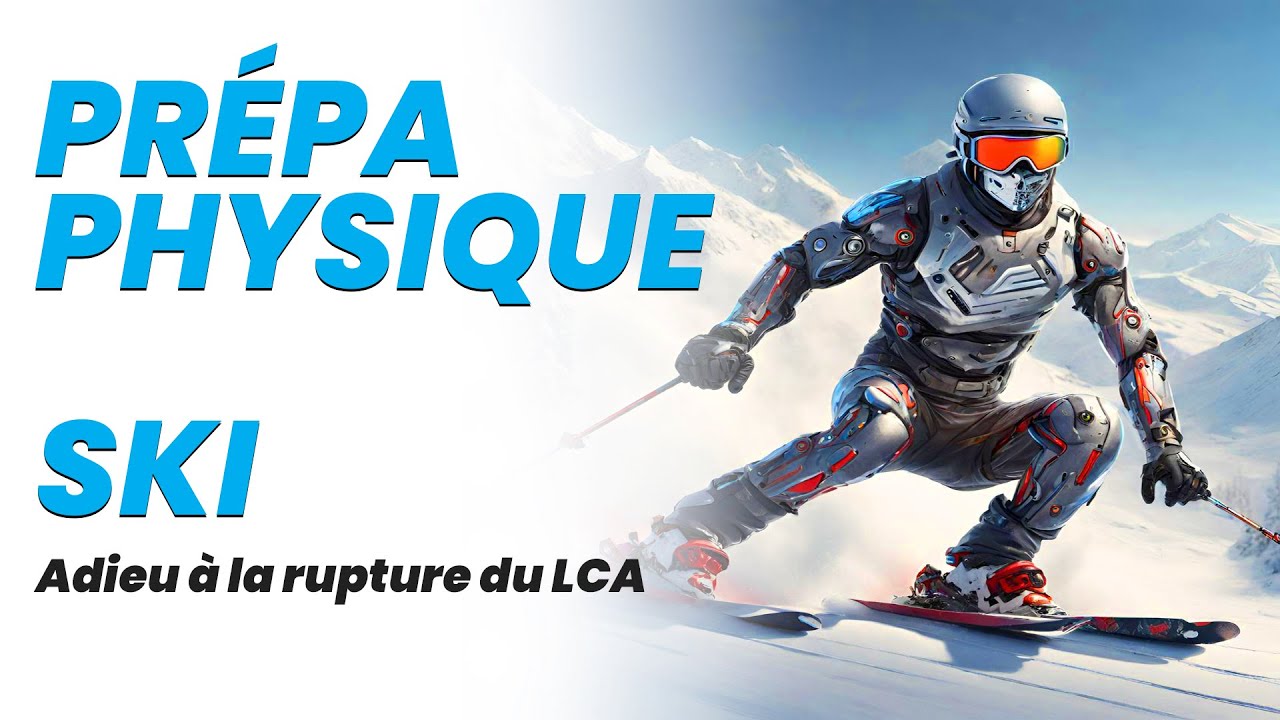 ⛷️ SKI : Des genoux INDESTRUCTIBLES en 15 minutes - Préparation sans matériel