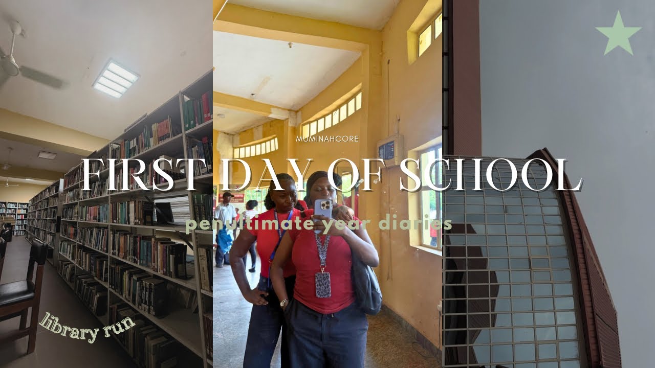ep19:PENULTIMATE YEAR DIARIES: first day of 4th year| uni vlog| library| nursing school ♡