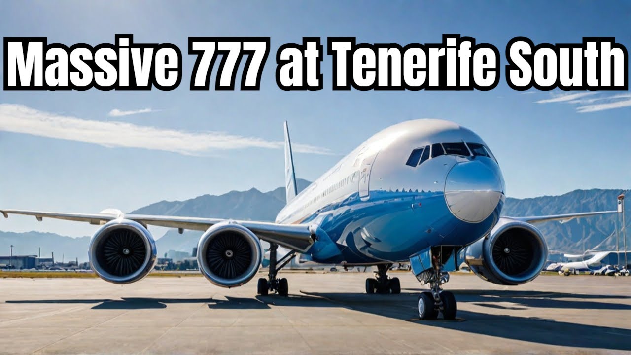 RYANAIR's Massive Boeing 777 at Tenerife South Airport! (2024)