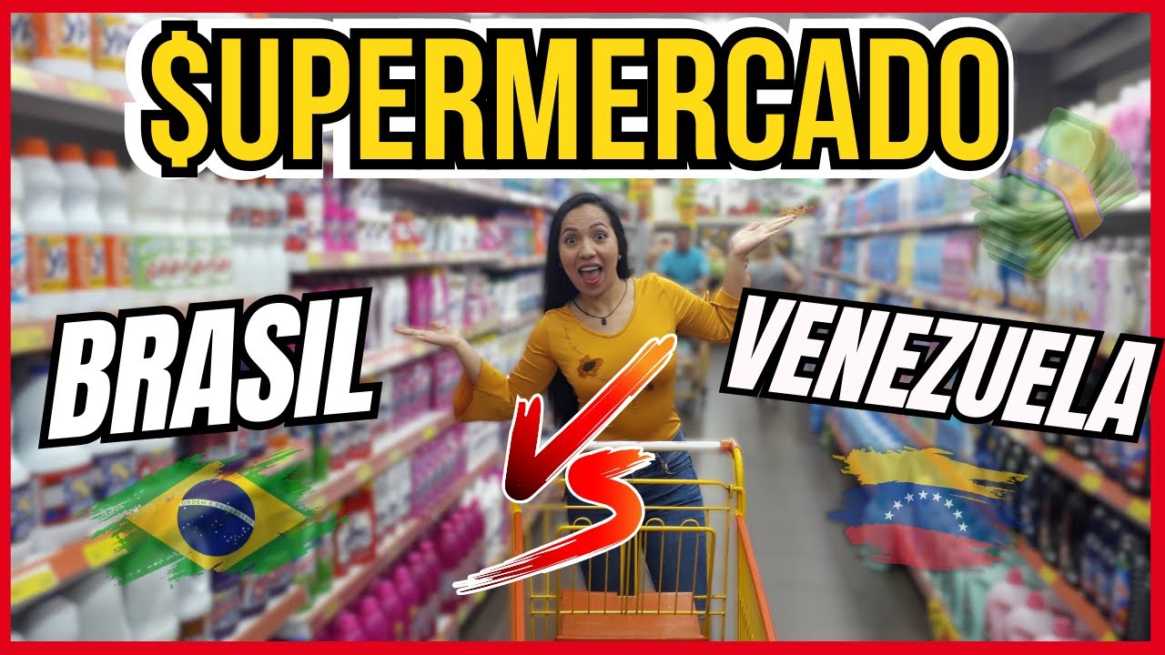 🔴 🛒 SUPERMERCADO BRASIL vs. VENEZUELA 💰 Precios 2025: ¿Dónde es más barato?