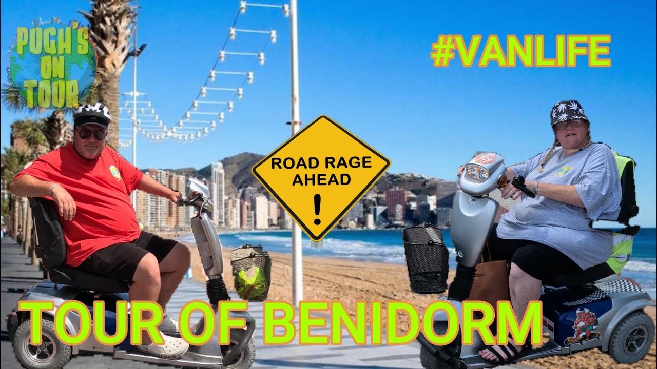 Bankrupt In Benidorn - Cheapest Beer Hunt - She Crashed Her Scooter - Road Rage