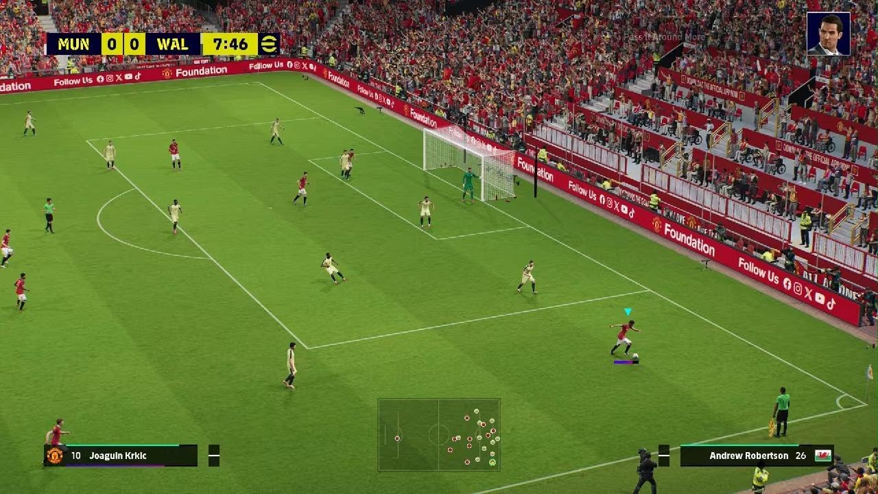 eFootball Man U vs. Wales