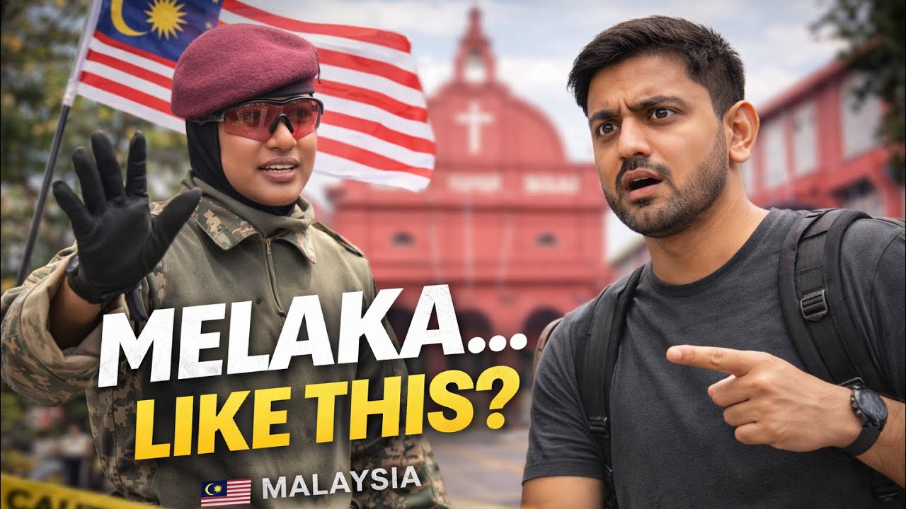 Melaka, Just Like This 🇲🇾 | Dutch Square & Jonker Street #malaysia 