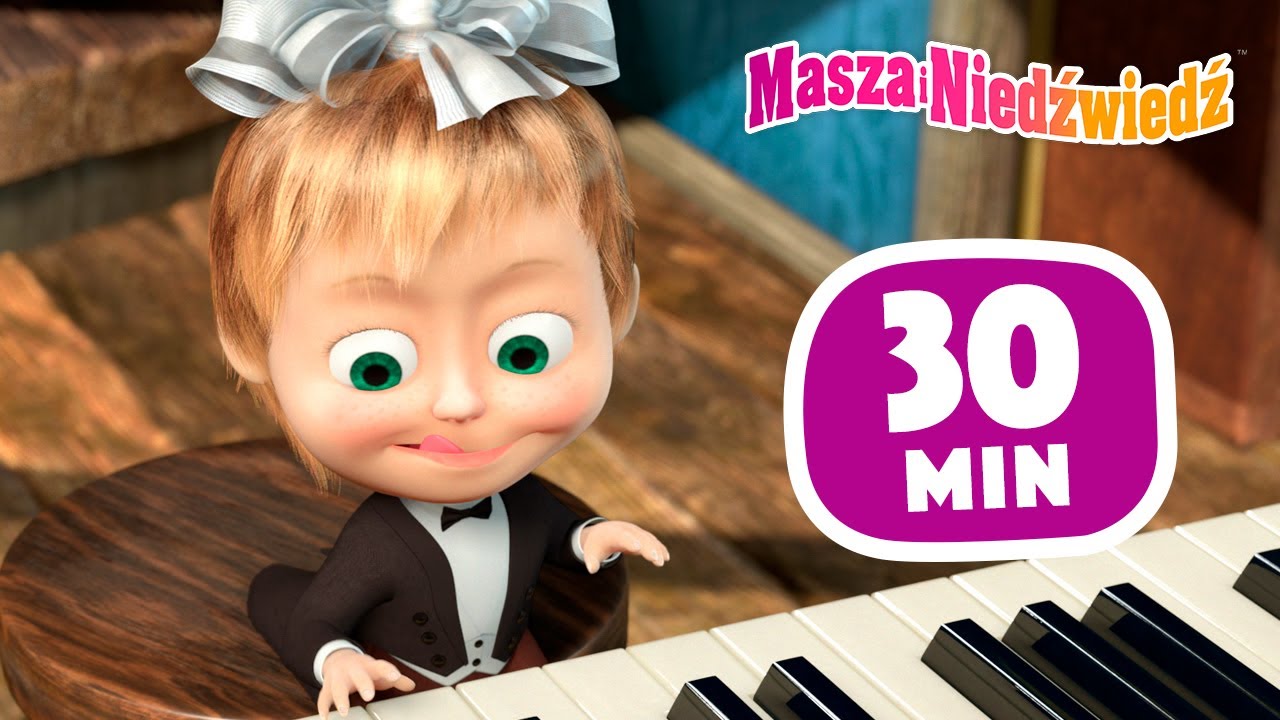 Masza i Niedźwiedź  🎵 Próba orkiestry 🎹  Kolekcja 38 ⏱ 30 min 👱‍♀️ Masha and the Bear