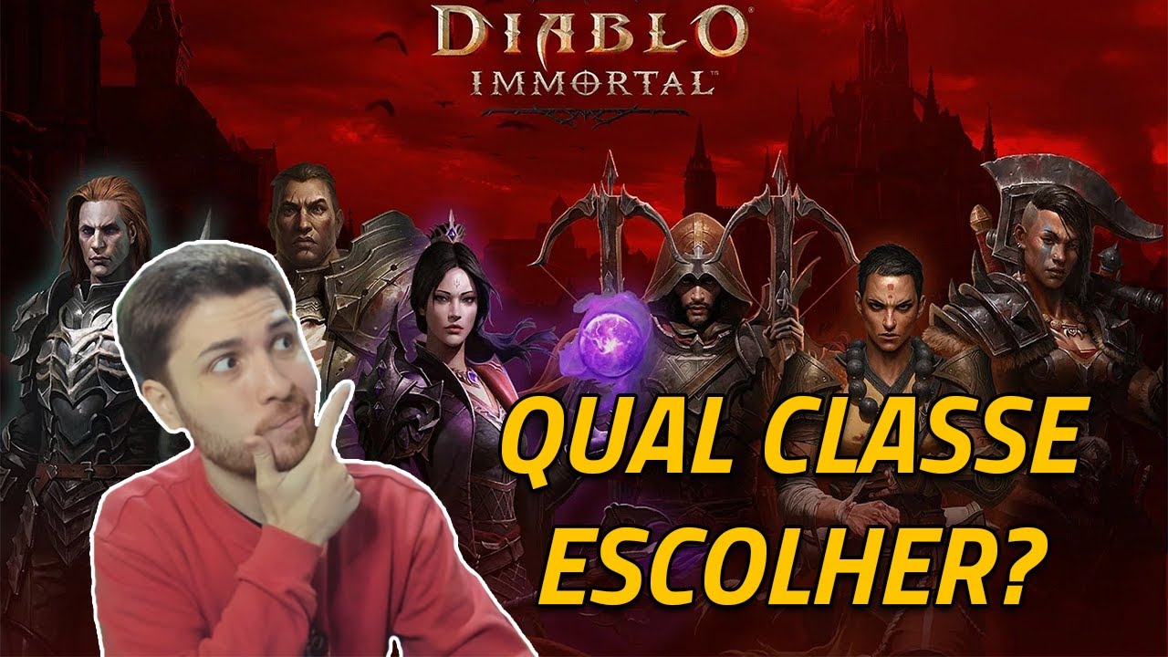 Diablo Immortal - Qual a melhor classe para VOCÊ! Pontos Fortes e Fracos de cada uma