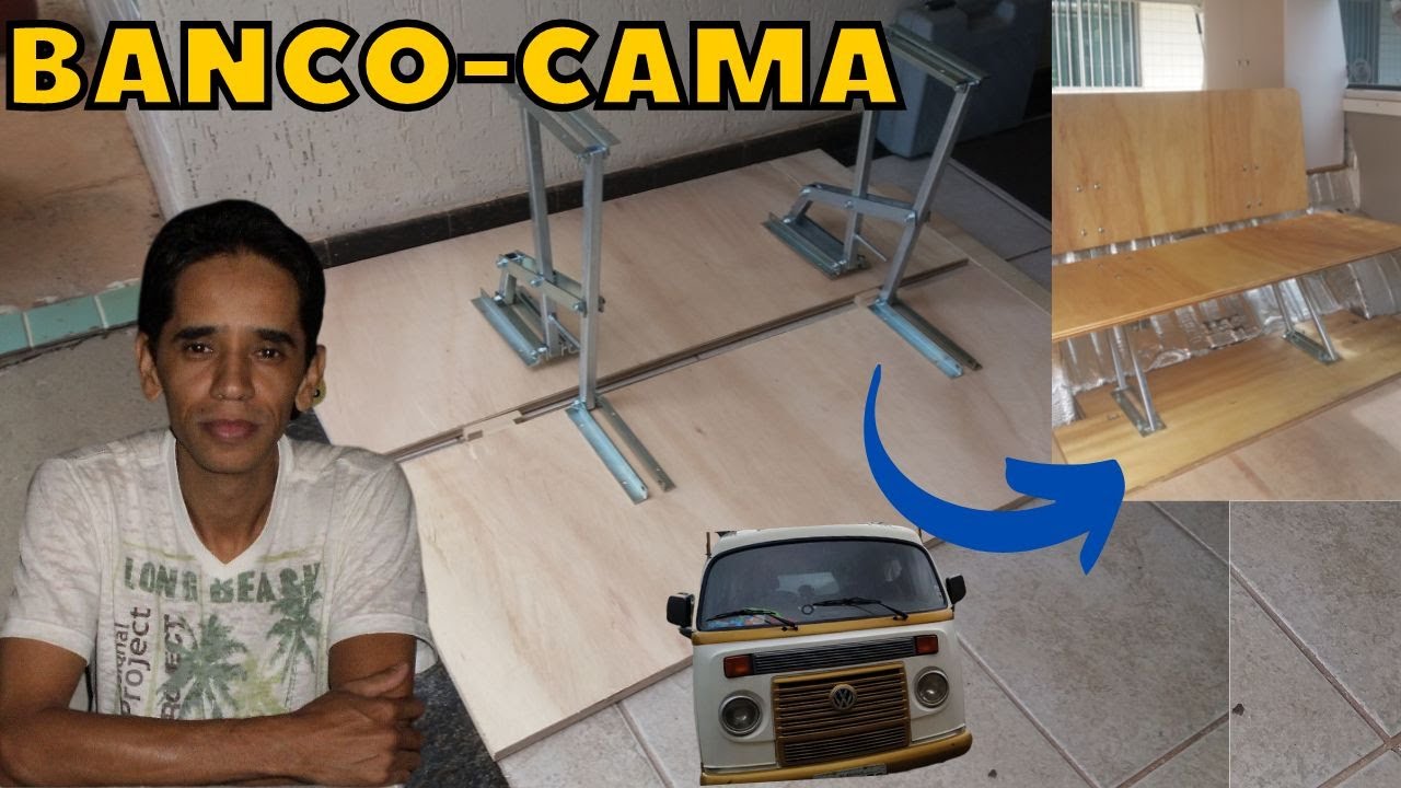 MONTAGEM e INSTALAÇÃO DO BANCO CAMA com PORCA REBITE - ROCK AND ROLL BED. 