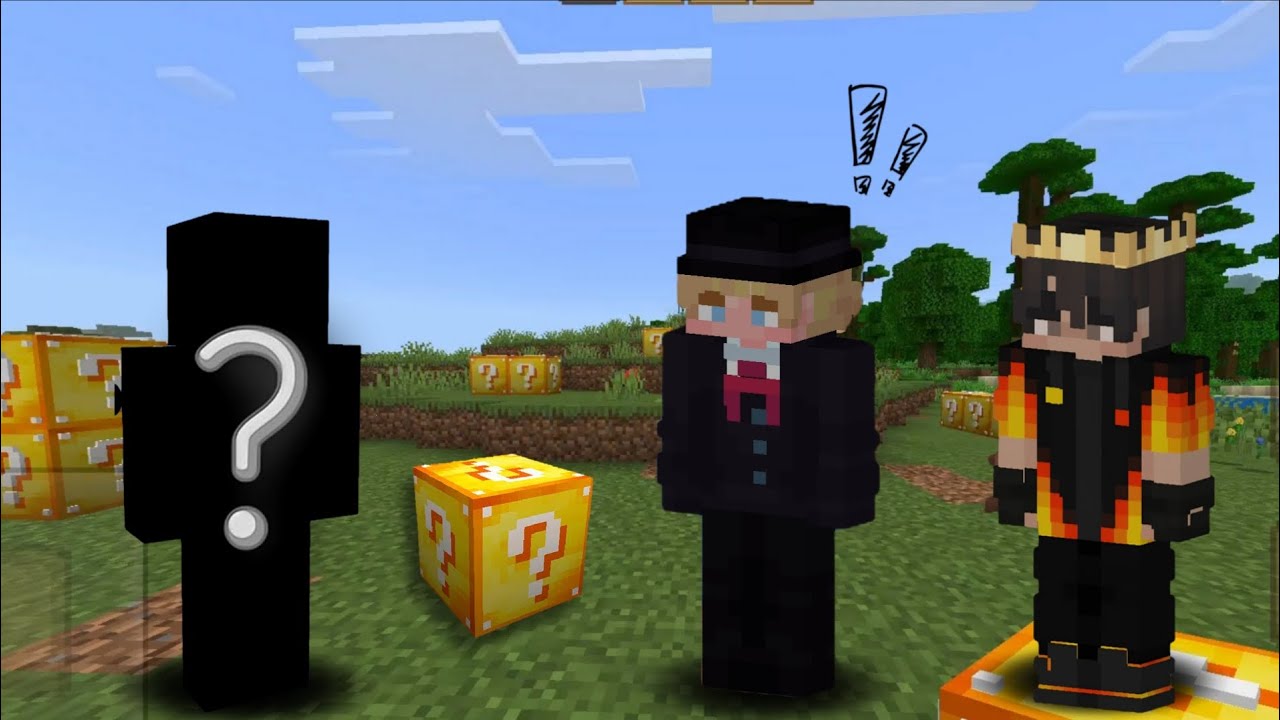 سباق بلوكات الحظ في ماين كرافت...شخصية جديدة بالقناة 🔥