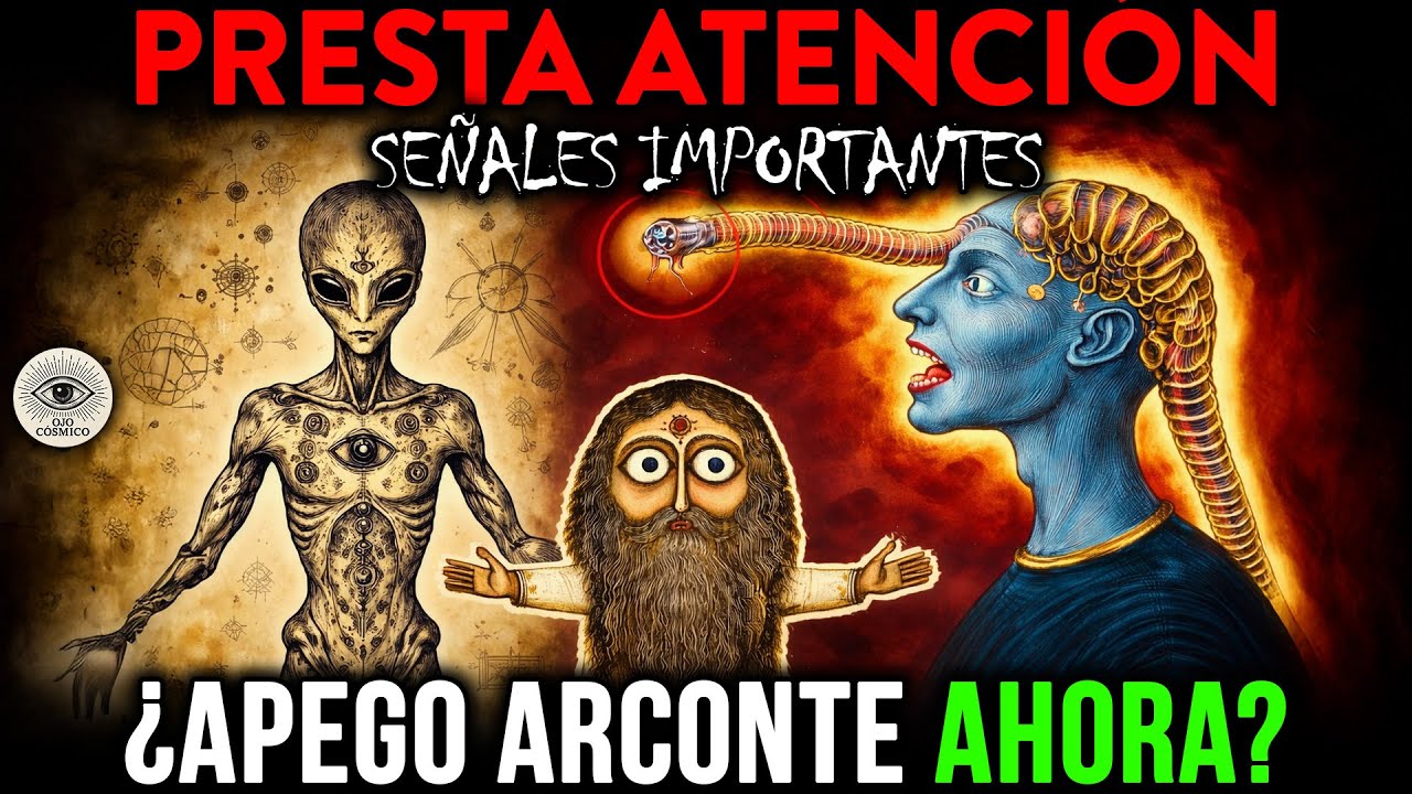 SIGNIFICADO ESPIRITUAL: ¡ADVERTENCIA! 3 señales de una entidad Arconte y cómo quitarla HOY