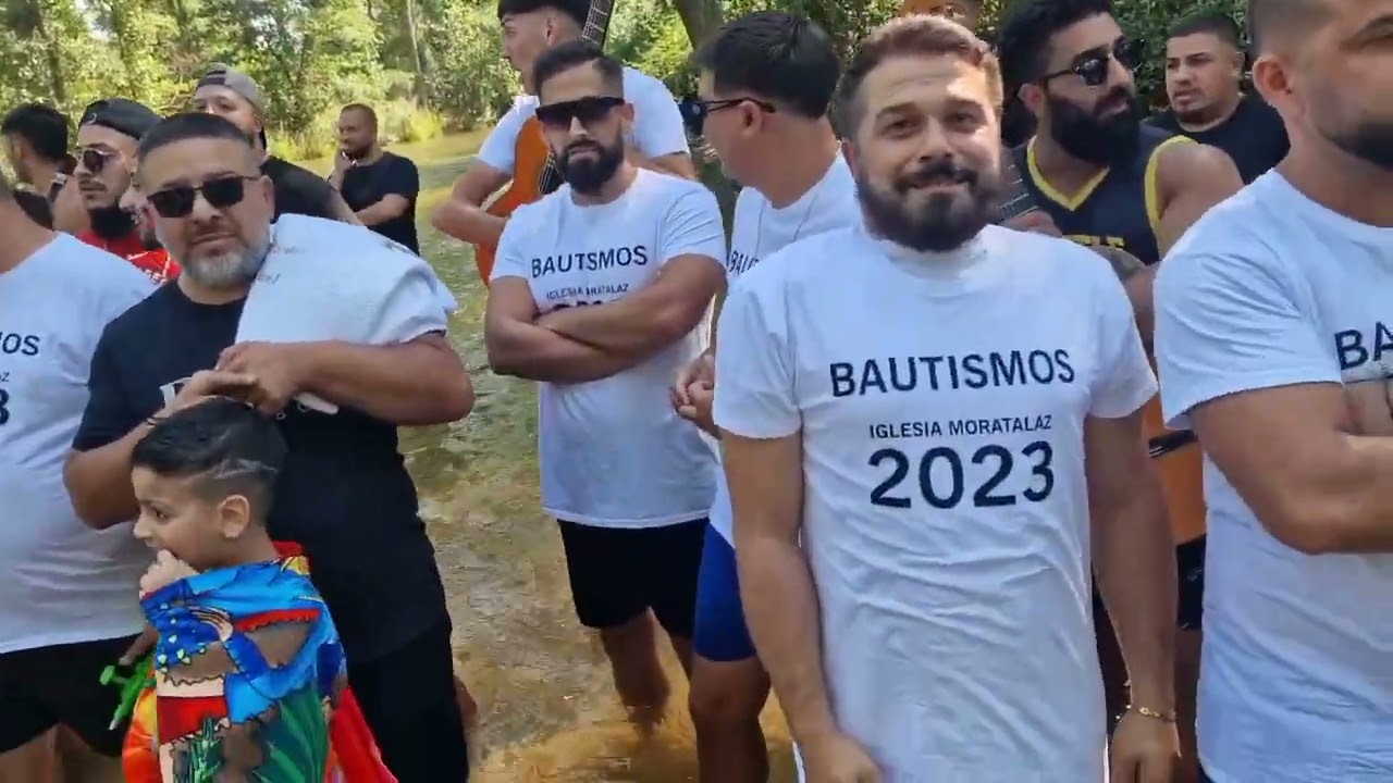 BAUTISMOS IGLESIA de FILADELFIA  MORATALAZ 27.07.23 Parte 1/2