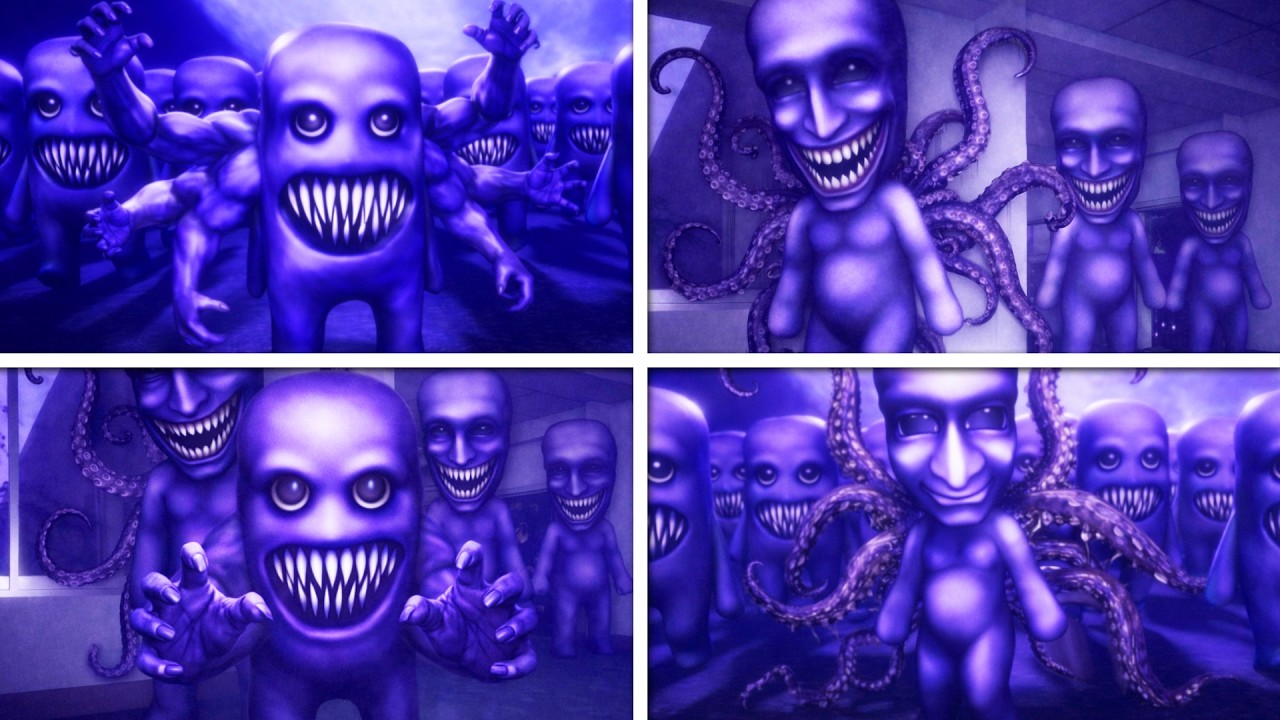ALL SECRET NEW MONSTERS! Blue Moon Event - What If I Become Everyone - AOONI Nightmare Roblox