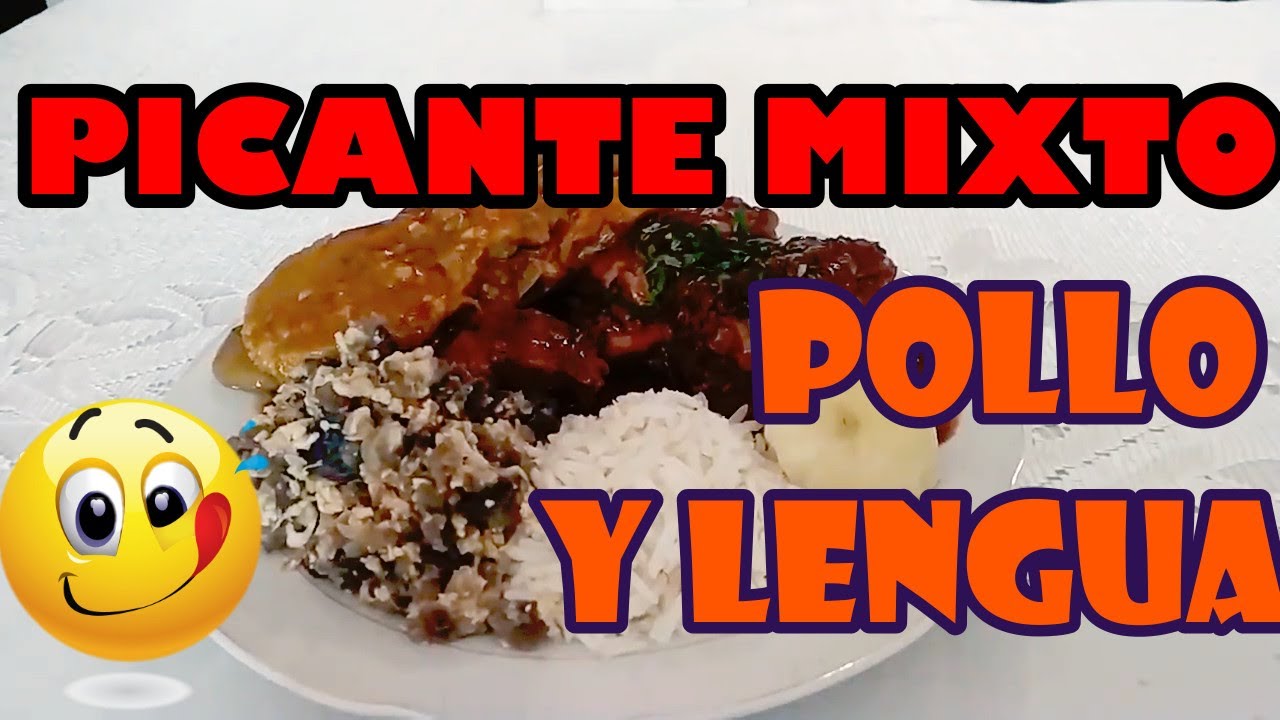 👉😋 Cómo Preparar Picante MIXTO Boliviano (Pollo y Lengua) 😋