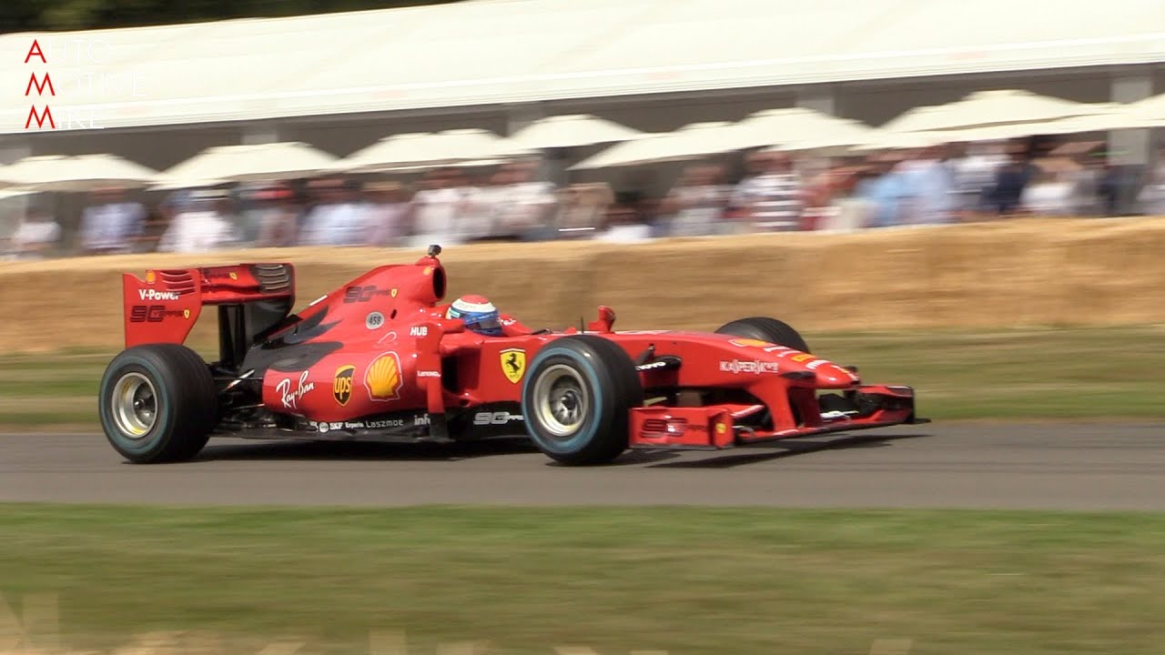 2010 Ferrari F10 2.4L V8 F1 SOUNDS | ex Fernando Alonso  - Goodwood FOS