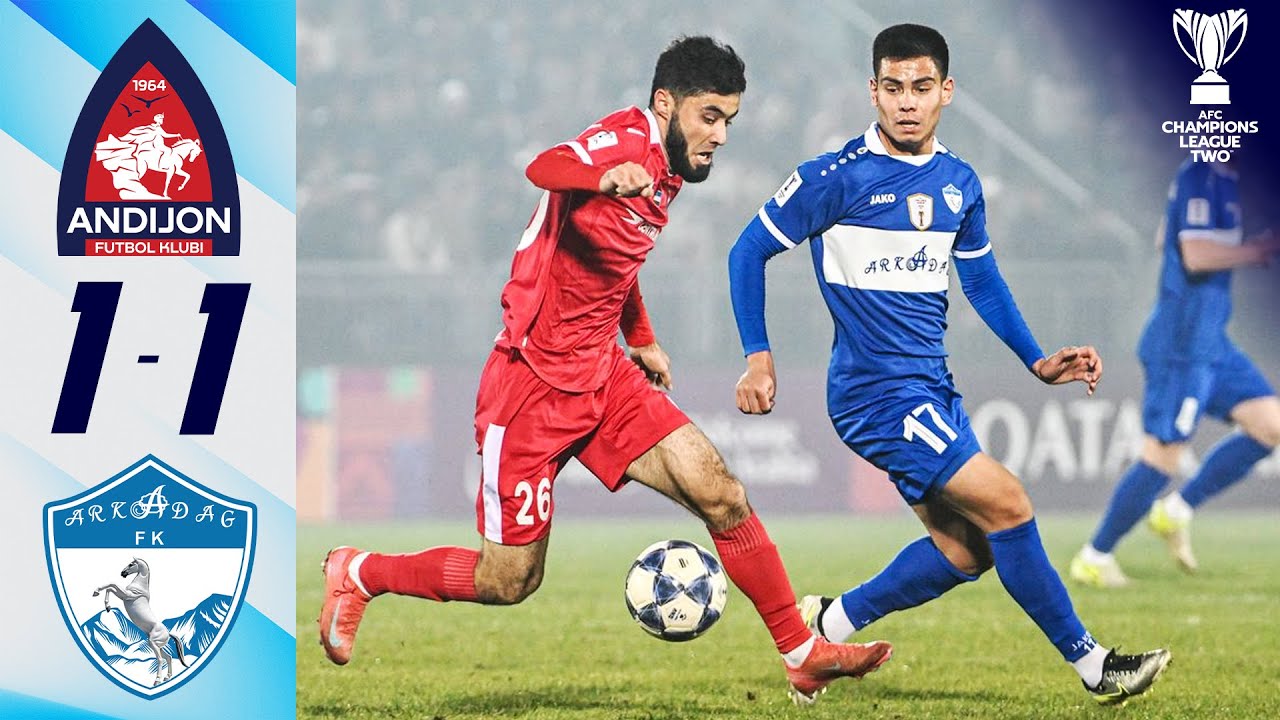 Draw sets up a massive showdown in Group B! | PFC Andijon 🇺🇿 vs FC Arkadag 🇹🇲 | Highlights ACL Two™