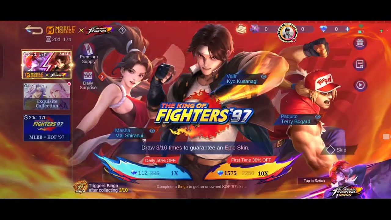 MOBILE LEGENDS GAME PLAY RANKING UP BY USING ONE HERO ONLY