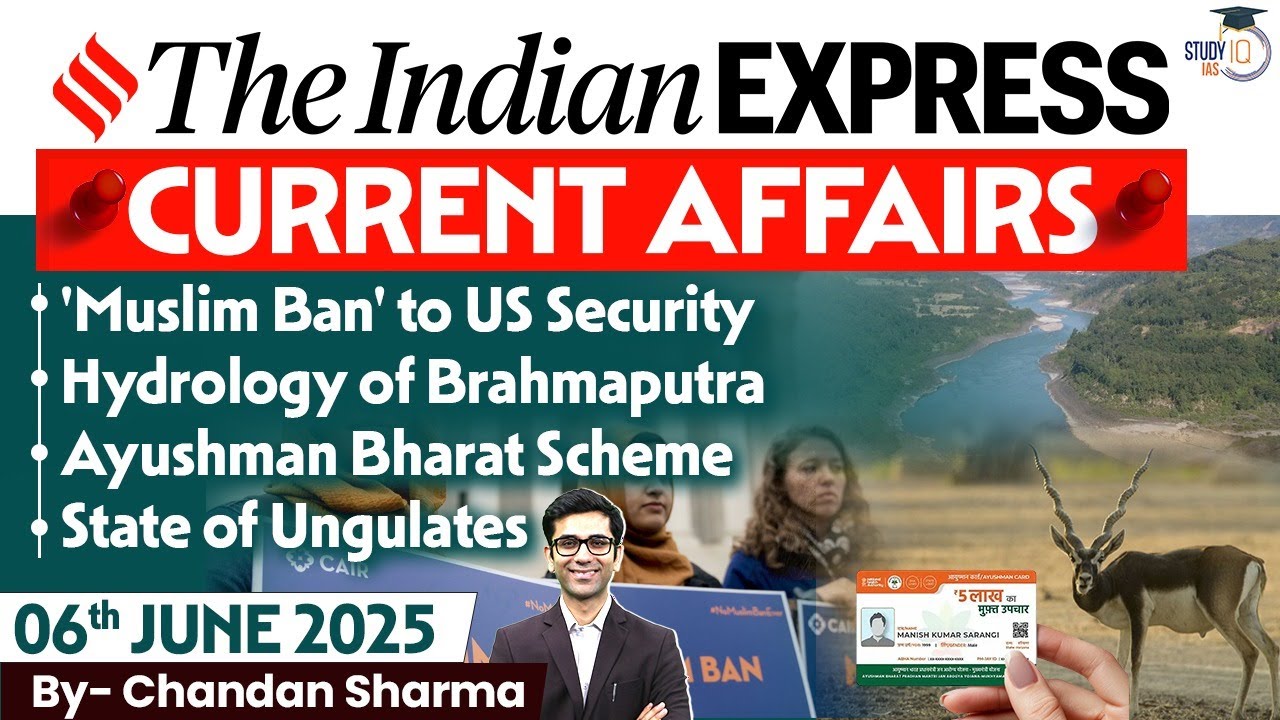 Indian Express Analysis | 6th June 2025 | The Indian Express Newspaper Analysis #news