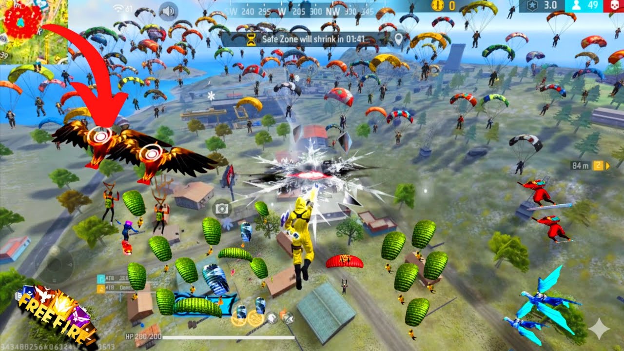 Hard Lobby🥵👑 AK47 + Mp40🔥90%Headshot Rate ⚡ | Duo Vs Squad Full Gameplay