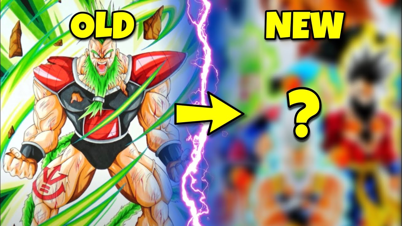 THEN vs NOW! Drawing the VIKING Saiyan | Commission #94