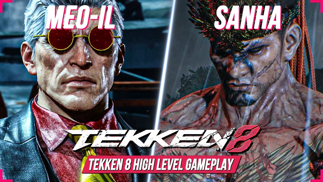 TEKKEN 8 ⚡ VICTOR против FAHKUMRAM 💪 Геймплей высокого уровня T8 ⚡ MEO-IL против SANHA