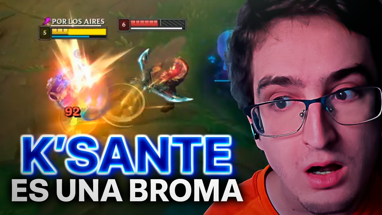 😠ODIO LOS MAIN K'SANTE ¡NO DEBERÍA SER COUNTER!