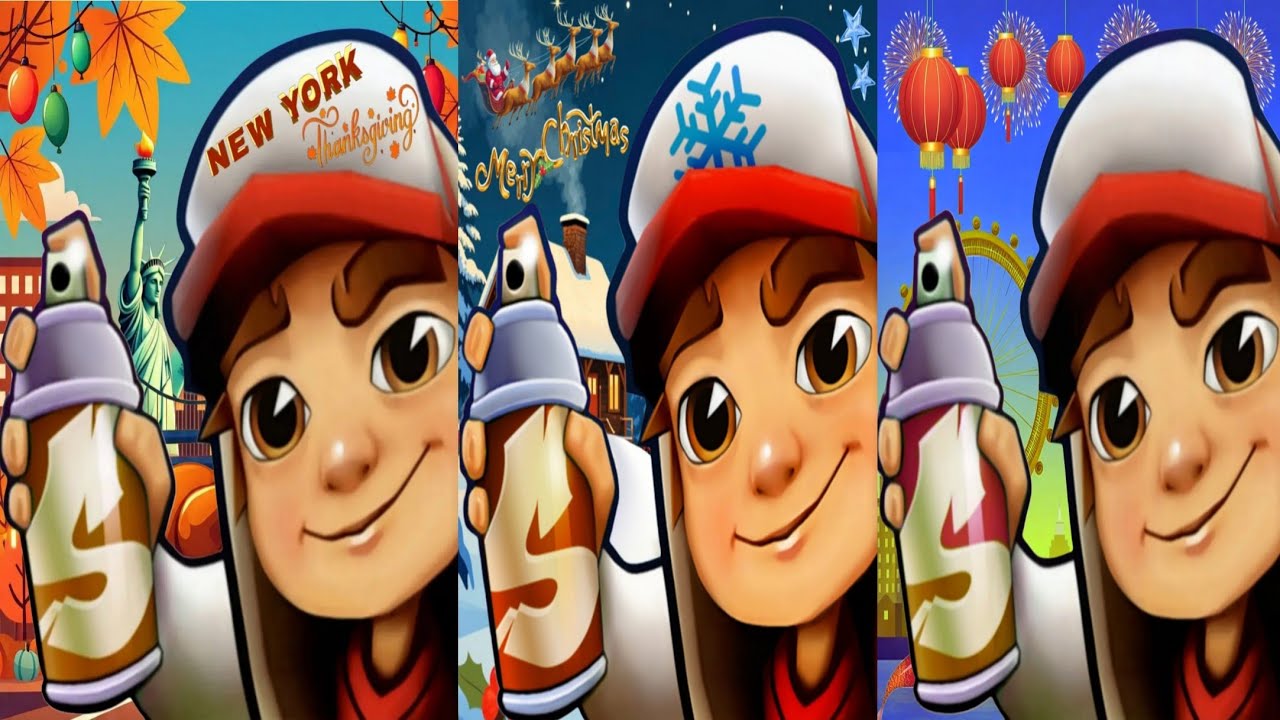 SUBWAY SURFERS NEW YORK CITY 2015 🆚 WINTER HOLIDAYS 2019 🆚 LONDON LUNAR NEW YEAR LUCKY CREATURE 2026