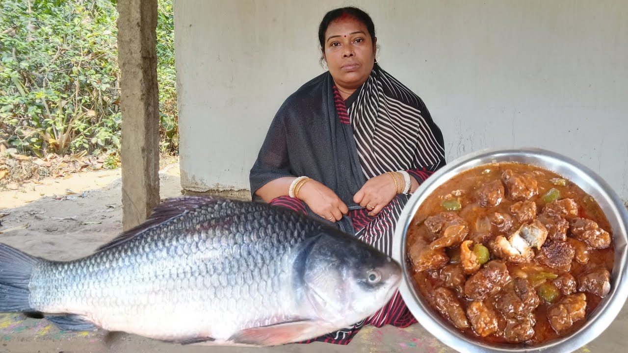 3 কেজি ওজনের কাতলার পেটি দিয়ে নতুন রেসিপি করলাম, চিলি কাতলা