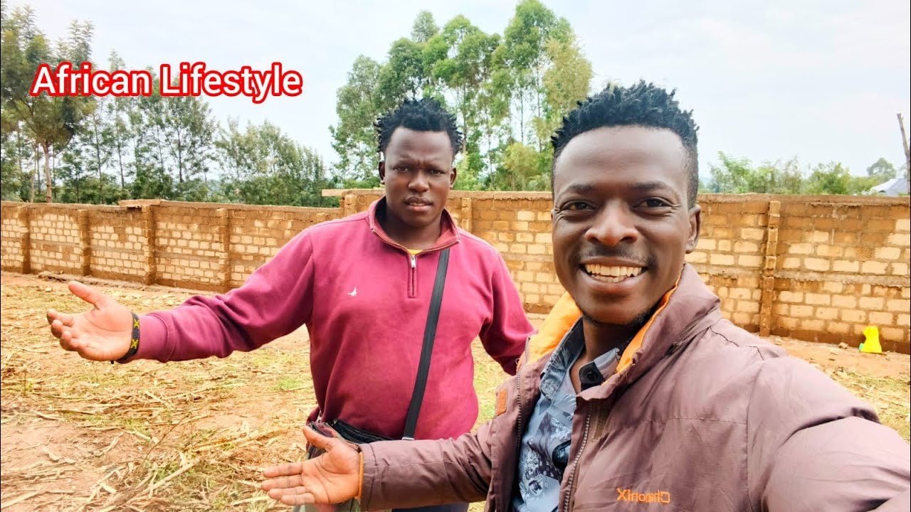 African Life In The Village | Visiting Mike On His Mega Project 