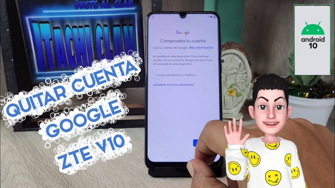 Quitar Cuenta De Gmail o Google En Un Celular Zte Blade V10 Sin Instalar Nada,Ni Pc