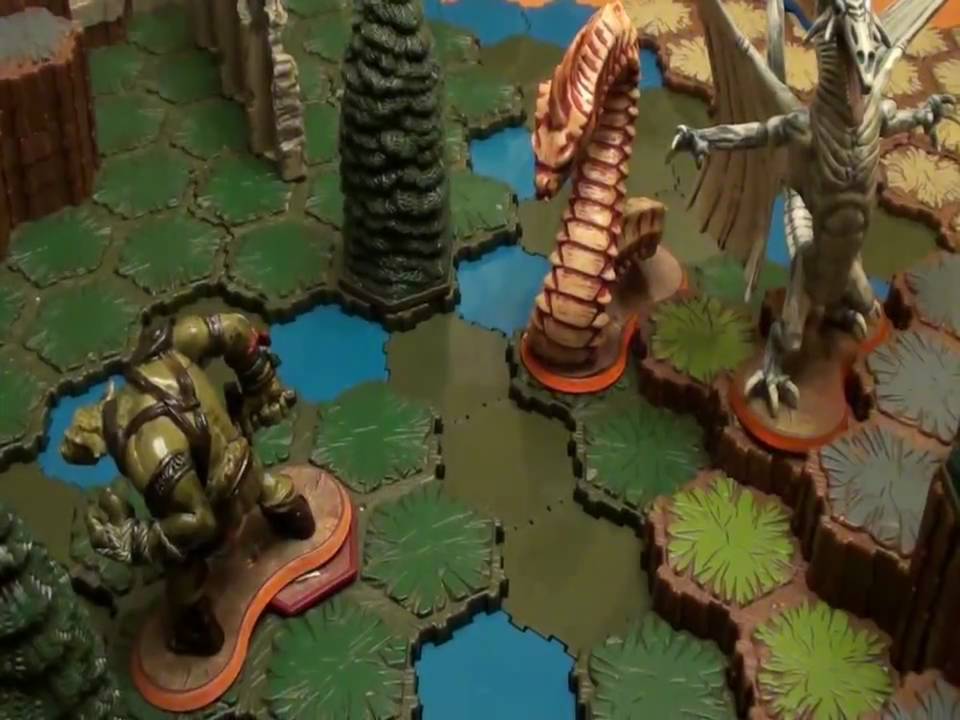 Heroscape, All Hero battle, Part 1, 5/11/10