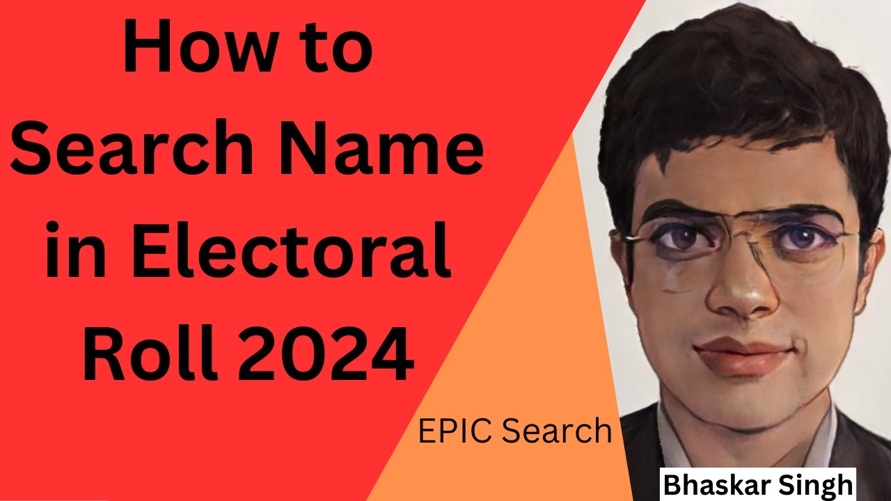 #87 Electoral Search Using EPIC ID | Search Your Name in Voter List 2024