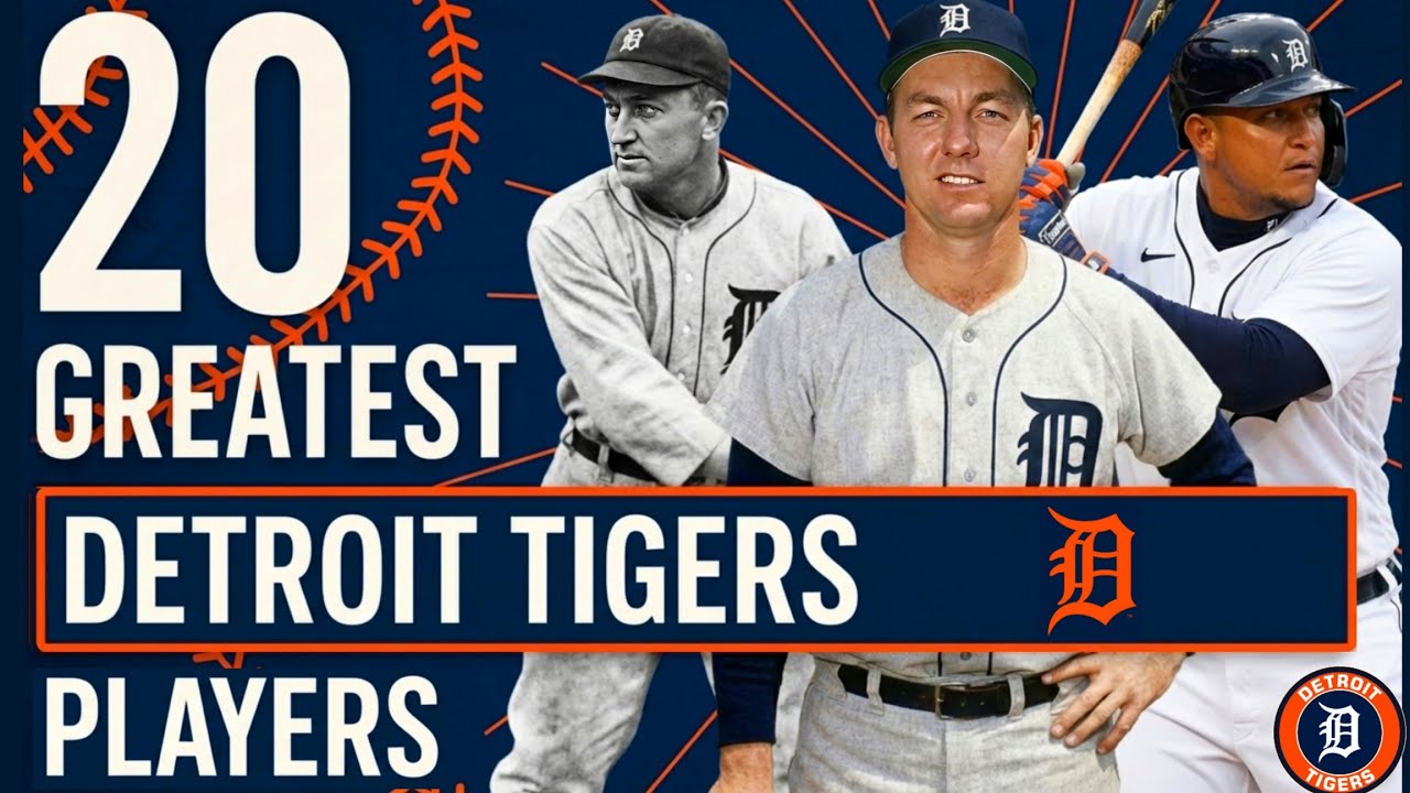 20 GREATEST Detroit Tigers Players of All Time