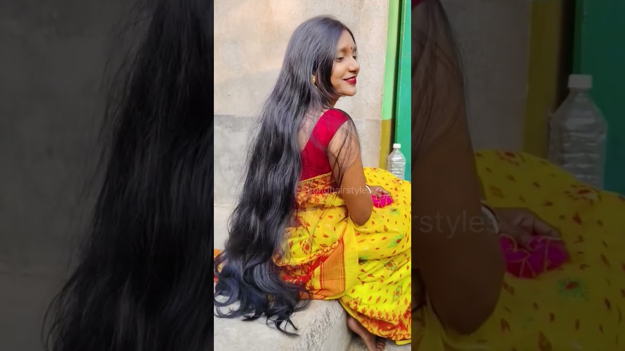 Shiny Smooth Open Long Hair Look ✨