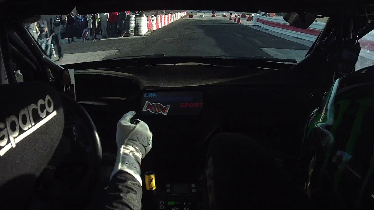 A. Licata - A. Di Malta - Peugeot 208 R5 - Rally Champions on Track Racalmuto 4 Febbraio 2018