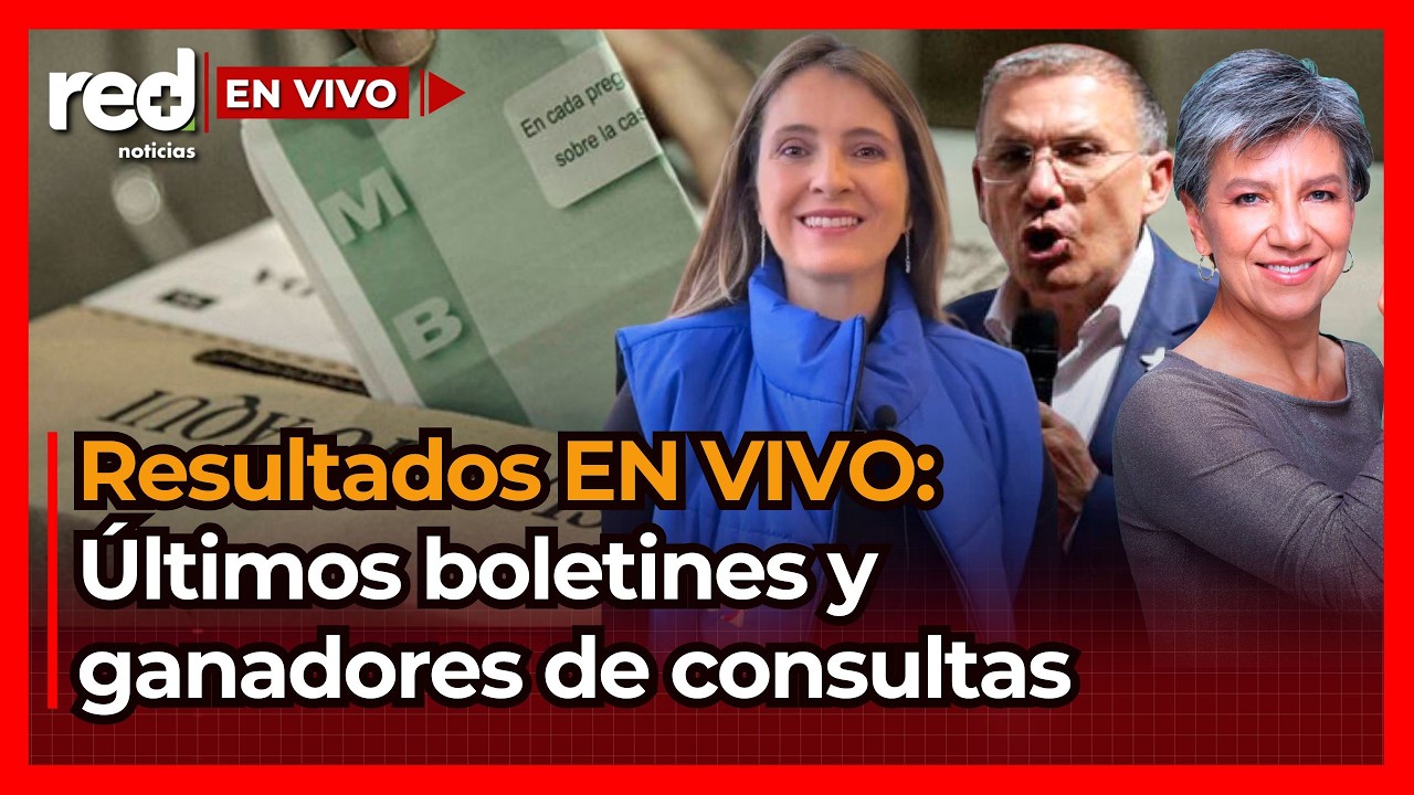 RESULTADOS Elecciones Colombia 2026: Boletines de la Registraduría de consultas, Senado y Cámara