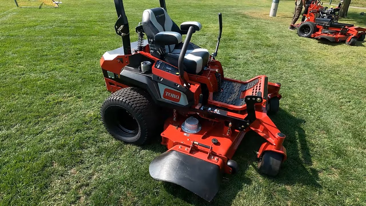 100% Electric Zero Turn Mower get 8+ hours per charge! Mowing History!
